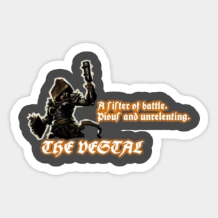 The Vestal Sticker